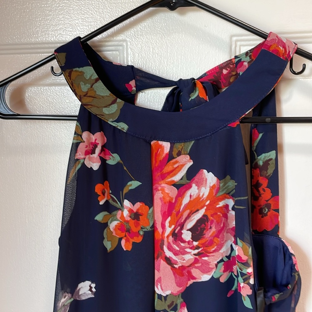 Floral Halter Dress - Picture 5 of 15